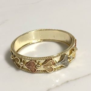 Jewelry - 18k Gold Filled Tricolor Bracelet size 5 & 6 Jewelry - 18k Gold Filled Tricolor Bracelet size 5 & 6